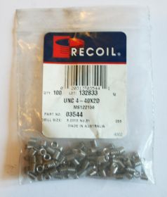 UNC 4-40x2D Wire Thread Inserts (Bag of 100)