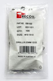 M10-1x1D wire thread inserts (bag of 100)