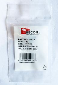 3/16-32 x 1.5D BSF Wire Thread Inserts (Bag of 10)