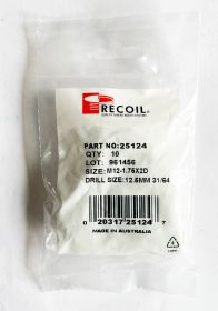 M12-1.75x2D Wire Thread Inserts (Bag of 10)